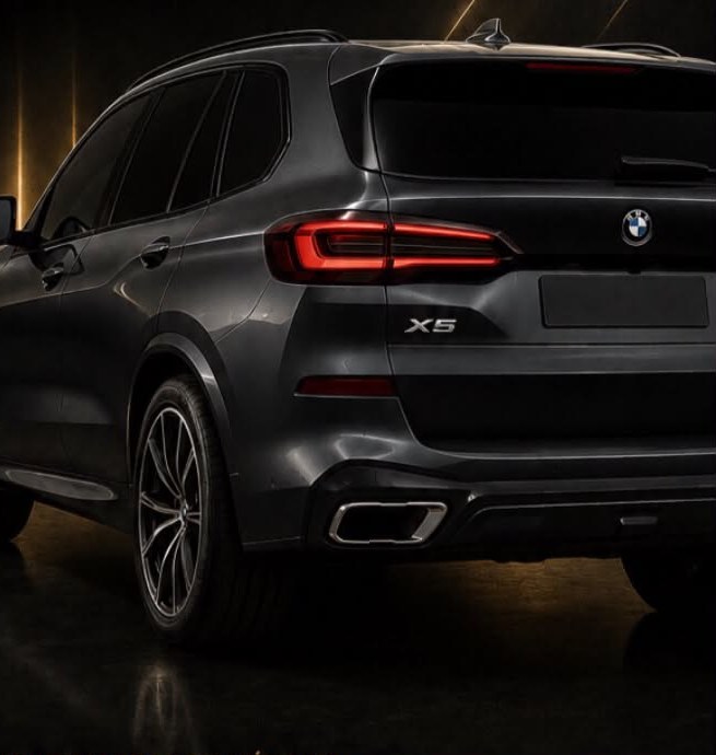 BMW X5 com película Vision Black